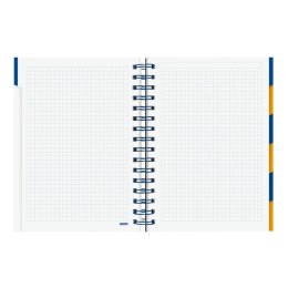 Kalendarz książkowy Finocam Institut 2023-2024 Niebieski Quarto 15,5 x 21,5 cm