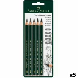 Zestaw ołówków Faber-Castell Sześciokątny 2B 4B 6B 8B (5 Sztuk)