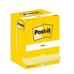 Karteczki przyklejane Post-it 657 Żółty 12 Części 76 x 102 mm