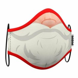 Maska higieniczna materiałowa wielokrotnego użytku My Other Me Boże Narodzenie Santa Claus - 10-12 lat