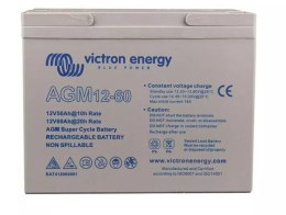 Akumulator ołowiowy Victron Energy Deep Cycle, AGM, 12 V, 60 Ah (BAT412550084)