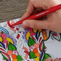 Marker/mazak Paper Mate Flair Medium Czerwony (12 Sztuk)