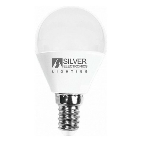 Żarówka kulista LED Silver Electronics E14 7W Ciepłe Światło - 3000K Żarówka kulista LED Silver Electronics E14 7W Ciepłe Światło - 3000K