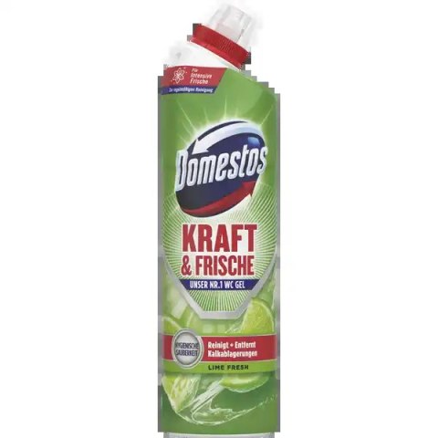Domestos Kraft & Frische Lime Fresh WC Żel 750 ml Domestos Kraft & Frische Lime Fresh WC Żel 750 ml