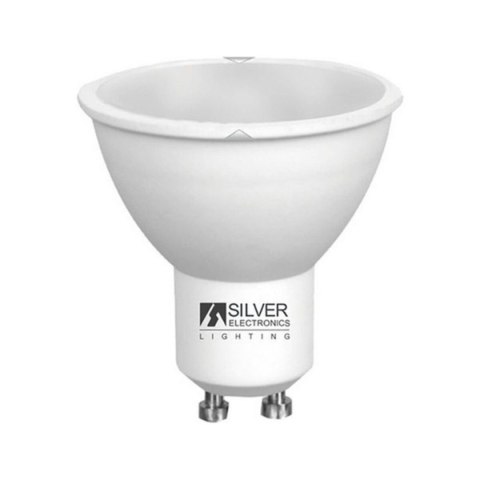 Żarówka LED dwukolorowa Silver Electronics ECO GU10 7W 3000K (Ciepłe Światło) Żarówka LED dwukolorowa Silver Electronics ECO GU10 7W 3000K (Ciepłe Światło)