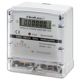 Jednofazowy elektroniczny licznik | miernik zużycia energii | 230V | LCD