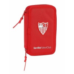 Piórnik Podwójny Sevilla Fútbol Club M854 Czerwony 12.5 x 19.5 x 4 cm (28 Części)