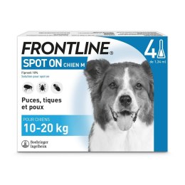 Przeciwpasożytnicze Frontline Pies 10-20 Kg 1,34 ml 4 Sztuk