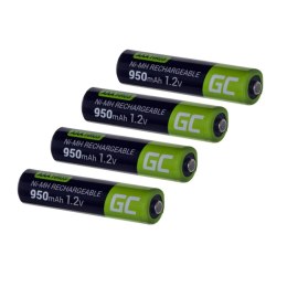 Bateria akumulatorek Green Cell GR03 950 mAh 1,2 V 1.2 V (4 Sztuk)