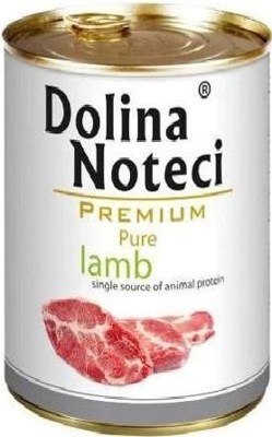 DOLINA NOTECI Premium Pure bogata w jagnięcinę - mokra karma dla psa - 800g
