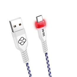 Kabel USB A na USB C FR-TEC FT0030 Biały 3 m
