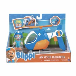 Helikopter Blippi Figurka Niebieski Pomarańczowy