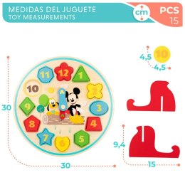 Zabawa Edukacyjna Disney Zegarek (6 Sztuk)