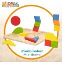 Drewniane Puzzle dla Dzieci Woomax Kształty + 12 miesięcy 16 Części (6 Sztuk)