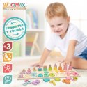 Drewniane Puzzle dla Dzieci Woomax Kształty Cyfry + 3 lat (6 Sztuk)
