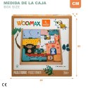 Puzzle Zwierzęta Woomax + 2 lat (6 Sztuk)