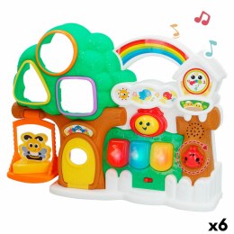 Interaktywna zabawka dla niemowląt Winfun Dom 32 x 24,5 x 7 cm (6 Sztuk)