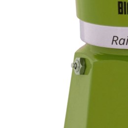 Włoska Kafeterka Bialetti Rainbow Kolor Zielony Metal Aluminium 60 ml