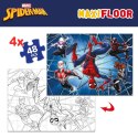 Puzzle dla dzieci Spider-Man Dwustronny 4 w 1 48 Części 35 x 1,5 x 25 cm (6 Sztuk)