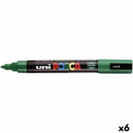 Mazaki POSCA PC-5M Kolor Zielony (6 Sztuk)