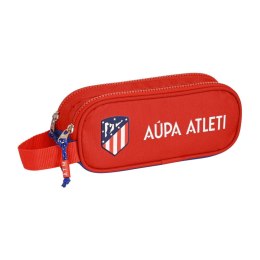 Piórnik Podwójny Atlético Madrid Czerwony Granatowy (21 x 8 x 6 cm)