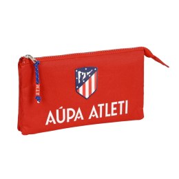 Piórnik Potrójny Atlético Madrid Czerwony Granatowy (22 x 12 x 3 cm)