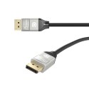 Kabel j5create 4K DisplayPort Cable (DisplayPort M - DisplayPort M; 1,8m; kolor czarny) JDC42-N