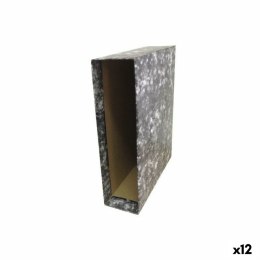 Pokrowiec na segregator Unipapel 35,5 x 29,5 x 8,6 cm Czarny A4 Karton (12 Sztuk)