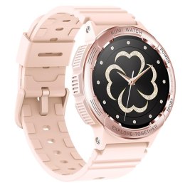 Smartwatch K6 1.3 cala 300 mAh różowy