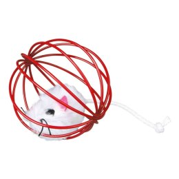 Zabawki Trixie Mouse in a Wire Ball Wielokolorowy Poliester