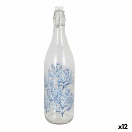 Kryztałowa butelka Decover Koral 1L (12 Sztuk)