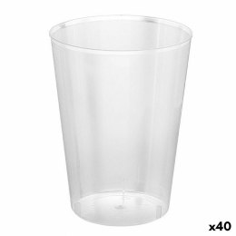 Zestaw szklanek wielokrotnego użytku Algon Przezroczysty Cydr 40 Sztuk 500 ml (10 Części)