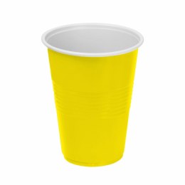 Zestaw szklanek wielokrotnego użytku Algon Żółty 48 Sztuk 450 ml (10 Części)