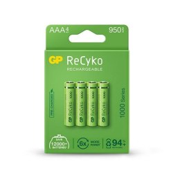 Baterie akumulatorowe GP ReCyko 1000 Series R03 950 mAh 1,2 V AAA