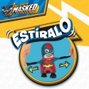 Figurki Superbohaterów Eolo Super Masked Pepper Man 14 x 15,5 x 5,5 cm Elastyczny (12 Sztuk)