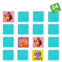 Gra Pamięciowa Lisciani Puzzle dla dzieci Ekran dotykowy 24 Części