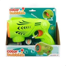 Zestaw do robienia baniek mydlanych Colorbaby Color Bubbles 150 ml Kolor Zielony 20 x 16,5 x 8 cm (6 Sztuk)