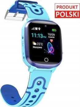 GoGPS Smartwatch K17 Niebieski (K17BL)