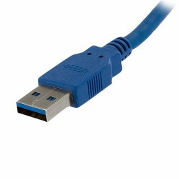 Kabel USB Startech USB3SEXT1M USB A Niebieski