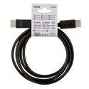 Kabel SAVIO CL-136 (DisplayPort M - DisplayPort M; 2m; kolor czarny)