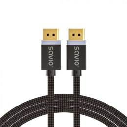 Kabel DisplayPort (M) v1.4, 1m, CL-165