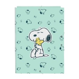 Folder Snoopy Groovy Kolor Zielony A4