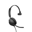 Jabra Evolve2 40, UC Mono Zestaw słuchawkowy Przewodowa Opaska na głowę