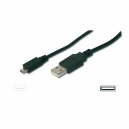 Kabel Micro USB Digitus A/micro-B, 3m Czarny 3 m