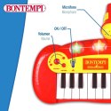 Pianino Interaktywne dla Bobasa Bontempi Dziecięcy Mikrofon 33 x 13 x 19,5 cm (6 Sztuk)