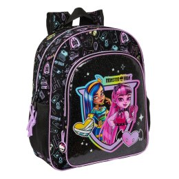 Plecak dziecięcy Monster High Czarny 32 X 38 X 12 cm