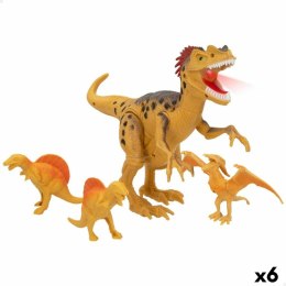 Zestaw Dinozaurów Colorbaby 4 Części 6 Sztuk 23 x 16,5 x 8 cm Dinozaury