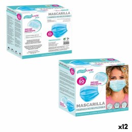 Box of hygienic masks SensiKare 50 Części (12 Sztuk)