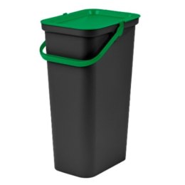 Kosz na śmieci do recyklingu Tontarelli Moda 38 L Kolor Zielony (4 Sztuk)