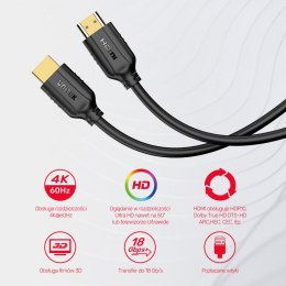 Kabel HDMI 2.0 4K 60HZ ;15m C11079BK-15M